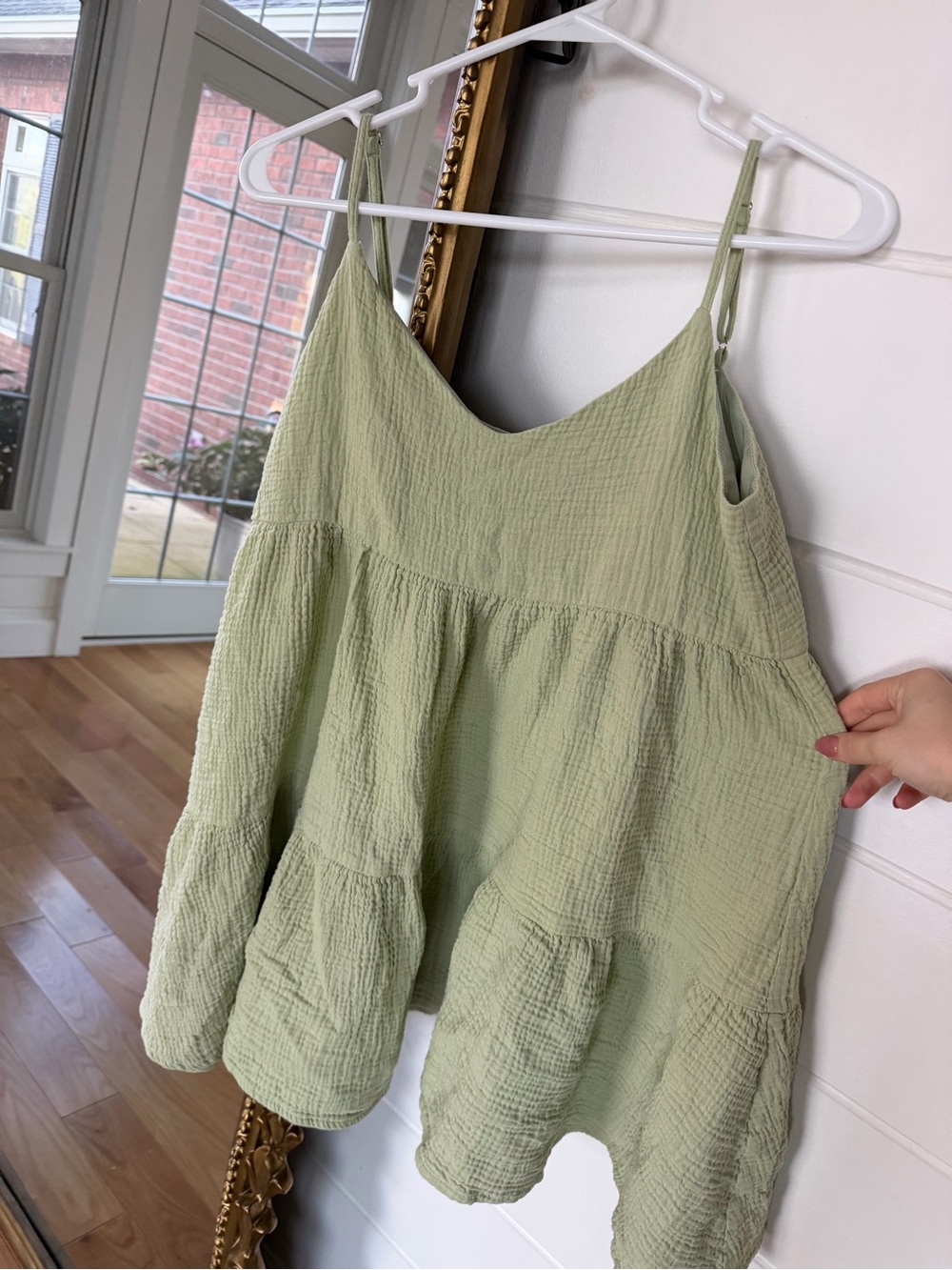 Sage Babydoll Dress